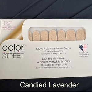 Color Street Lavender Nail Strips